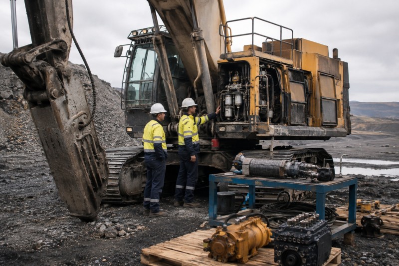 Fourniture de pièces de rechange pour la flotte minière